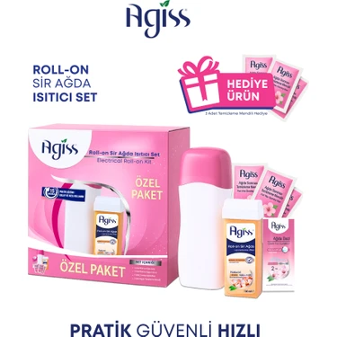 Agiss Roll-On Sir Ağda Isıtıcı Özel