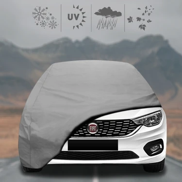 Fiat Egea Sedan (2020 - ) Oto Branda Su Geçirmez Miflonlu Araba Brandası Klipsli Araba