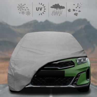 Kia Xceed (2023 - ) Oto Branda Su Geçirmez Miflonlu Araba Brandası Klipsli Araba
