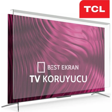 Best Ekran Tcl 75P7K Tv Ekran Koruyucu - Tcl 75" Inç 190 ekran 75P7KGTV  QLED Kırılmaz Ekran
