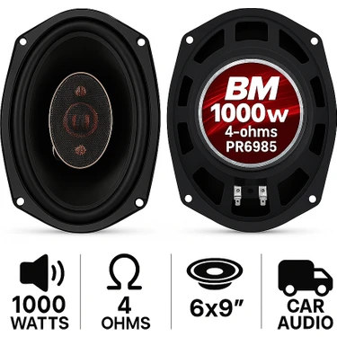 Bm Boschmann PR6985 1000W Oval Hoparlör Tweeter