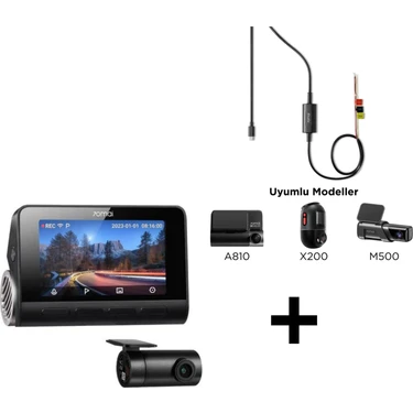 新品未開封 70mai A810S HDR SET ドラレコ 70MAI A810 + RC12 Ön ve Arka Araç Içi Kamera Seti +70MAI Fiyatı