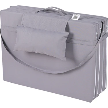 BYSAY ŞEZLONG MİNDERİ KAMP MİNDERİ FERMUARLI ŞAPKALI  4 CM
