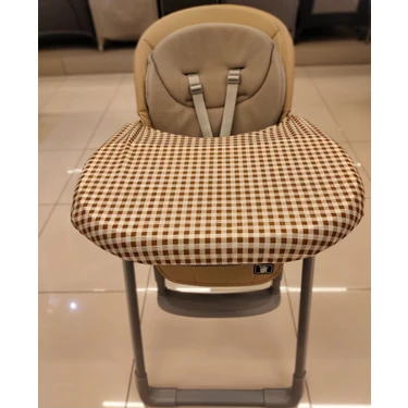 Elite Dertsiz Mama Sandalyesi Örtüsü Kılıfı Taşıma Kesesi Kahverengi /restoran ve Kafe Hijyeni Için