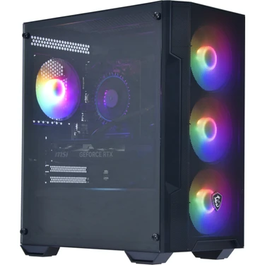 Exper Powered by MSI RTX4060 8GB / INTEL Core i3 12100F / MSI RTX 4060 VENTUS 2X BLACK 8G OC /