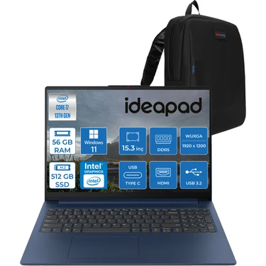 Lenovo Ideapad Slim 3 15IRH10 Intel Core I7 13620H 56GB Fiyatı
