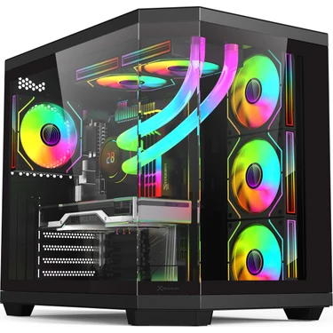 XGaming V950 Black 7 x Argb Fan 750W 80+Bronze Gaming Case