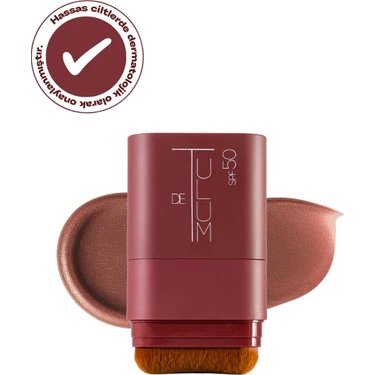 Brillonz Face Stick 50 SPF | Renk Veren Işıltılı Yüz Stick | Bronze Glow Face
