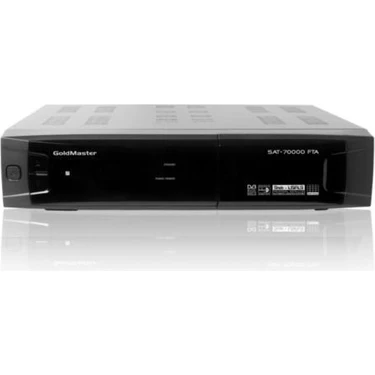 Goldmaster Sat-70000 Fta Dijital Uydu Alıcısı Conexant İşlemci ile Hızlı 6000 Kanal