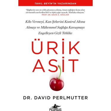 Pegasus Yayınları Ürik Asit David Perlmutter Kilo Kontrolü ve Sağlık İçin 368
