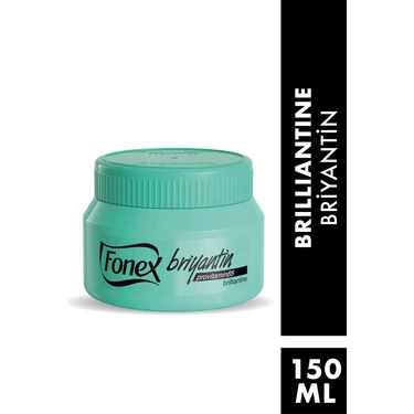 Fonex Briyantin Provitamin B5 150 ml Yumuşak, Parlak ve Doğal Görünüm, Tüm Saç Tipleri İçin