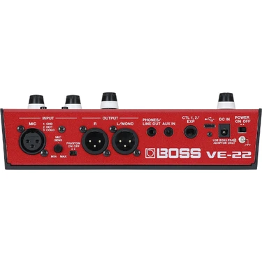 Boss VE-22 Vocal Performer Pedalı Fiyatı - Taksit Seçenekleri