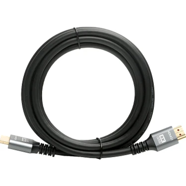 Dark 2 Metre 2.1 HDMI Kablo - 4K/8K, 48Gbps,Dynamic HDR,HDR10, HDCP2.2, eARC, Dolby