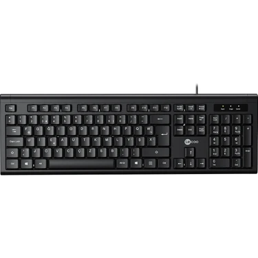 Lecoo KB101 USB Kablolu Türkçe F Klavye