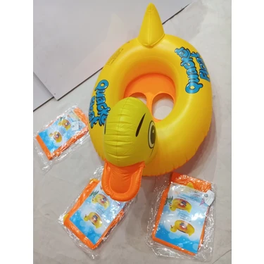 ŞEMS Baby Boat Ördek Çocuk Can Simidi 70X55 cm 2-6