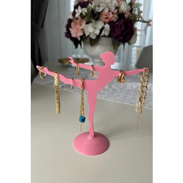 Balerin Takı Standı | Dekoratif Takı Düzenleyici | Kolye Küpe Yüzük
