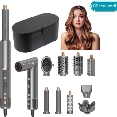 Yasomi Witero 9in1 Ultra  Multi-Styler Sıcak-Soğuk Hava Üflemeli Saç Şekillendirme