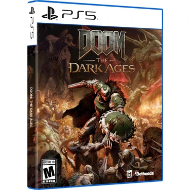 Bethesda Doom The Dark Ages Aksiyon Oyunu Playstation 5 Tek Oyuncu Desteği Japonya