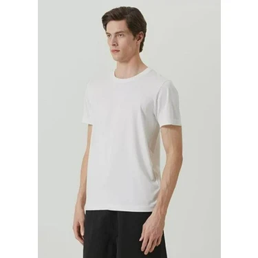 Unisex Basic Bisiklet Yaka Regular