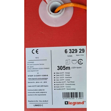 Legrand Cat6 U/utb Lszh