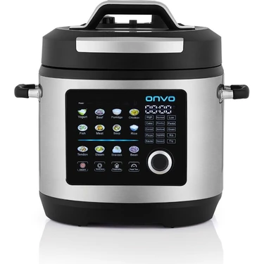 Onvo OVTC02 1000W Elektrikli Düdüklü Tencere 6L Akıllı