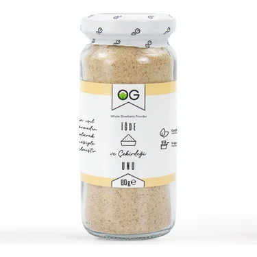 OG natural İğde ve Çekirdeği Unu 80