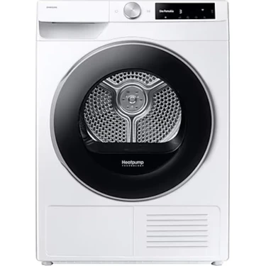 Samsung DV90DG6845LEAH A+++ Enerji Sınıfı 9 kg Isı Pompalı Beyaz Kurutma