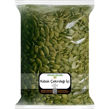 Zencefil  Kabak Çekirdeği İçi 250 gr Çiğ Kabak Çekirdeği İçi  Tertemiz ve Taze Çiğ Kabak İç 0,25