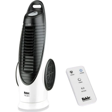 Fakir 90W Kule Tipi Vantilatör - Uzaktan Kumandalı, 3 Hız Ayarı, Masaüstü ve Ayaklı Kullanım, Geniş