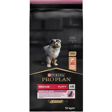 Pro Plan Medium Puppy Somonlu Orta Irk Yavru Köpek Maması 12