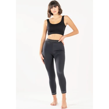 YAMUNA Kadın Termal Tayt Slim Fit Yüksek Bel Spor ve Günlük Kullanım için