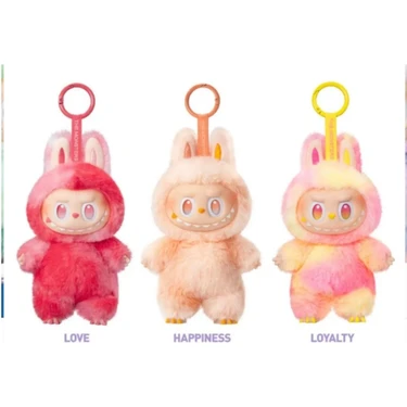 Labubu Büyük 17 cm Çanta Aksesuar Peluş Oyuncak Canavar