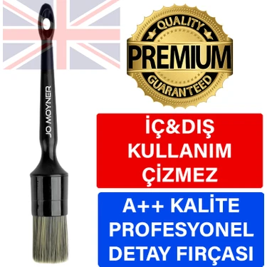 Kimyasal Dayanıklı Detay Fırçası Iç Dış Kullanım Lastik Jant Detay Fırçası
