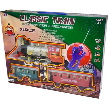 Classic Train Uzaktan Kumandalı Işıklı ve Sesli Tren 187 Fiyatı