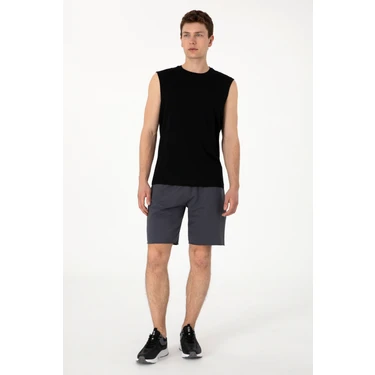 U.s. Polo Assn. Erkek Antrasit Şort (Örme)