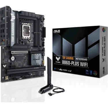 Asus TUF Gaming B860-Plus WIFI DDR5 8666Mhz (OC) M.2 1851p ATX