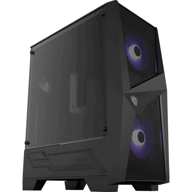 MSI MAG Forge 100M Temperli Cam RGB ATX Mid Tower