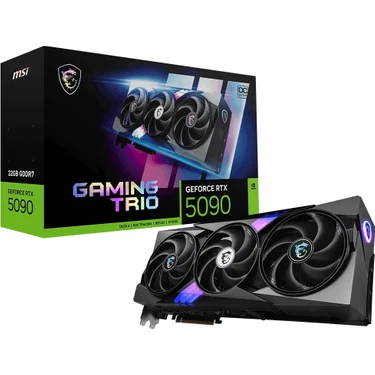 MSI GeForce RTX 5090 32G GAMING TRIO OC 32GB GDDR7 512 Bit DLSS 4 Ekran