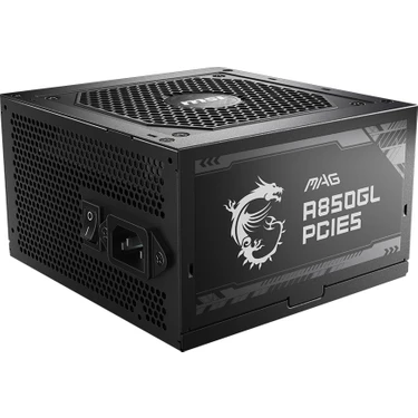 MSI MAG A850GL PCIE5 850W 80+ Gold PCIe5.0 Tam Modüler Siyah Fiyatı