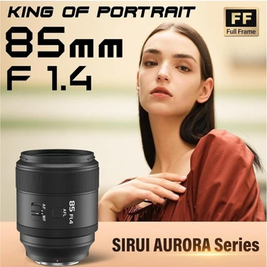 Sirui Aurora 85MM F1.4 Lens Nikon z-Mount Yüksek Fiyatı