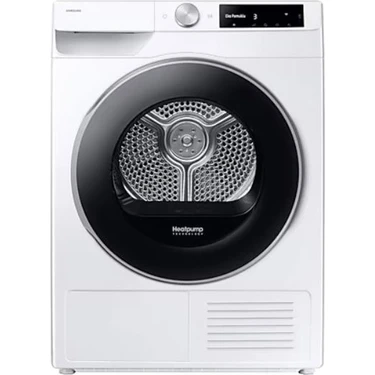 Samsung DV90DG6845LEAH 9 kg A+++ Beyaz Çamaşır Kurutma