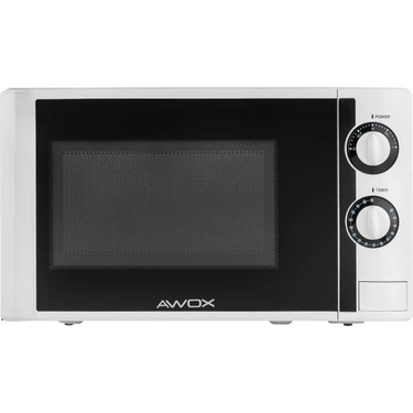 Awox P20 Beyaz Mikrodalga Fırın 20 Litre 700 W Güçlü Mekanik Kontrol