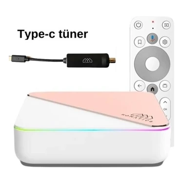 Homatics Box R 4K Plus Lisanslı Android Tv Box (4gb Ram / 32GB Depolama) + Type-C Dvbs2