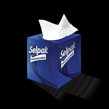 Selpak Professional Premium Butik Kutu Mendil 21 x 18 cm 48 Yaprak x 20 Adet