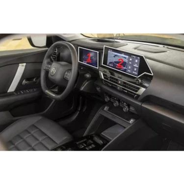 Citroen C4 X-C4 x Max 2025 Hayalet Gösterge ve Navigasyon Multimedya Uyumlu Set Nano Ekran