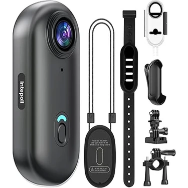 Vothoon Mini Wıfı Aksiyon Kamerası 1080P Taşınabilir Vücut Kamerası IPX7 Su Geçirmez Özellikli