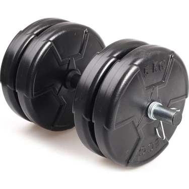 Spor 20 Kg (1x 20 Kg) Dambıl Seti Ve Ağırlık Seti Vücut Geliştirme