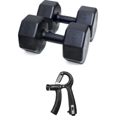 Ps Spor 12 kg Dambıl (6 kg x 2 Adet + Sayaçlı El Yayı Ile Gönderim