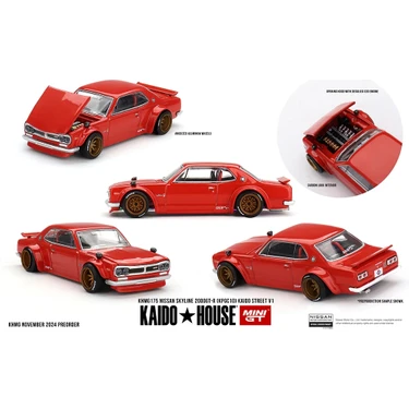 Mini GT 1/64 [kaidohouse x Minigt] Nissan Skyline 2000GT-R Fiyatı