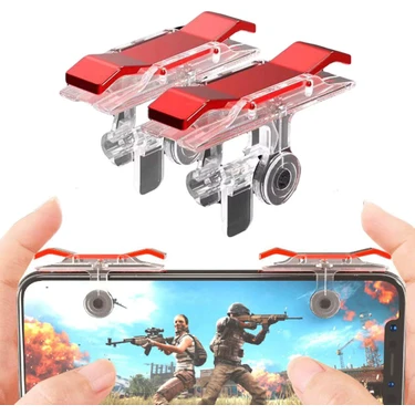 Cep Telefonu Oyun Düğmesi L1 R1 Düğme Duyarlı Pubg Düğme Kolu Oyun Klavye Kolu Oyun